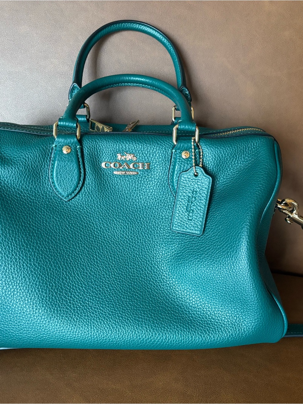 COACH Rowan Emerald Green Large